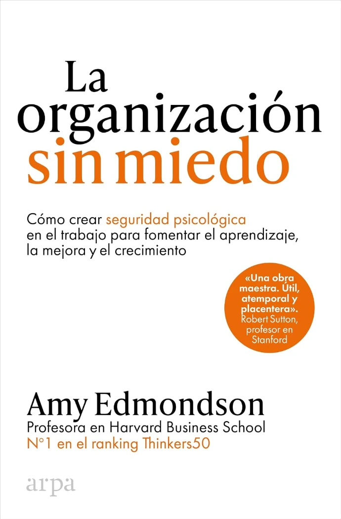 Portada del libro "La Organización sin Miedo"
